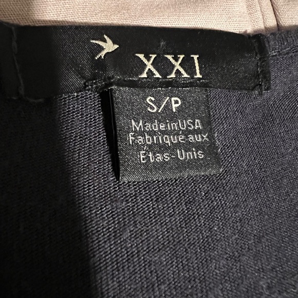 Forever21 Grey Sequined Stripes Tank Top - Picture 5 of 7